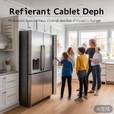 冰箱吊柜深度尺寸指南:选购与安装必备知识 冰箱吊柜深度尺寸指南:选购与安装必备知识
