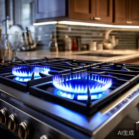 老板燃气灶37D0，火力强劲，