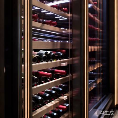 红酒柜照明，美酒标签守护者。