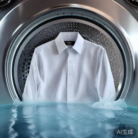 “浸泡衣物，洁净加倍”