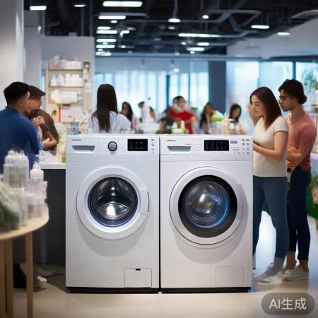 小天鹅海尔新洗衣机，节能AI洗