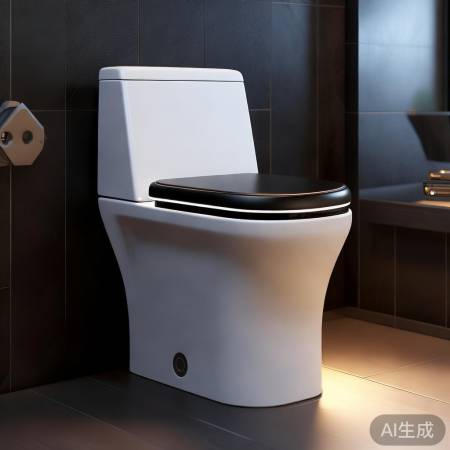 黑白配色智能马桶垫,时尚与健康新选择 黑白配色智能马桶垫,时尚与健康新选择