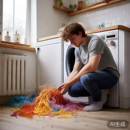 洗衣机下面常见线头处理方法指南 洗衣机下面常见线头处理方法指南