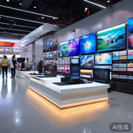 国美苏宁专柜促销，小米电视优惠