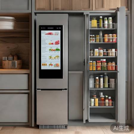 智能家居助小厨高效，智能冰箱储