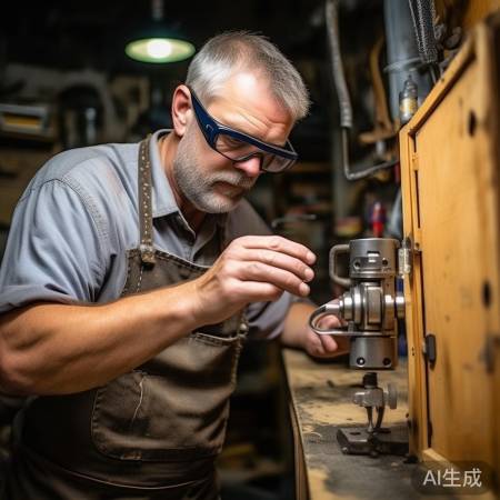 轻轻摇动翘板开关解卡住