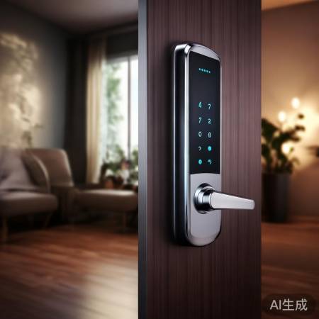 智能锁：科技之光，守护生活。