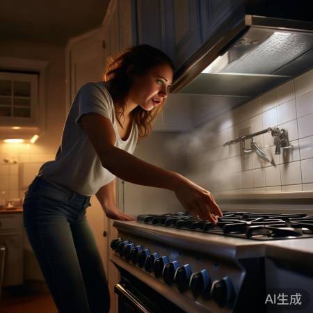 燃气泄漏，快关阀通风！