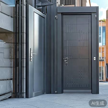 小区防盗门:安全守护的坚实门户 小区防盗门:安全守护的坚实门户