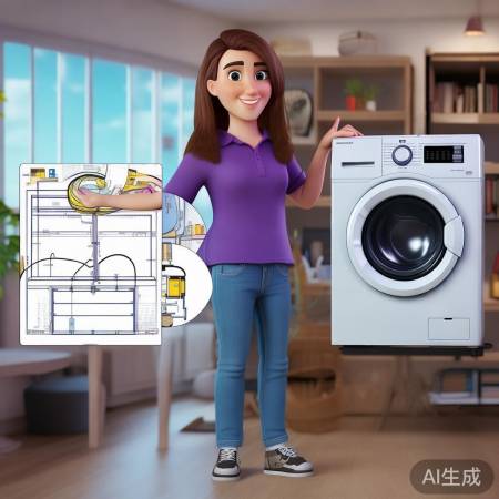 洗衣机黄蓝粉接线图详解,快速学会接线技巧 洗衣机黄蓝粉接线图详解,快速学会接线技巧