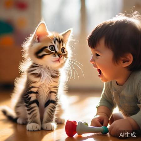 小猫咪奇遇记:意外开启电视机,萌翻儿歌时刻 小猫咪奇遇记:意外开启电视机,萌翻儿歌时刻