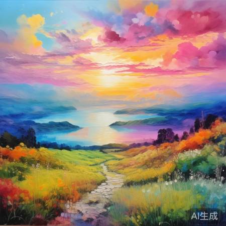 色彩风景画:天空调色的艺术魅力 色彩风景画:天空调色的艺术魅力