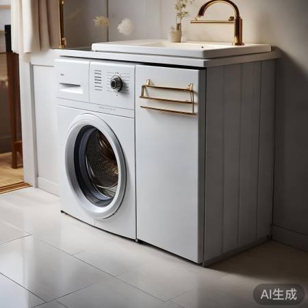 洗手台洗衣机一体定制,打造家居空间新潮流 洗手台洗衣机一体定制,打造家居空间新潮流