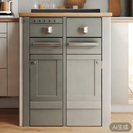 现代简约，厨房小户型的完美选择