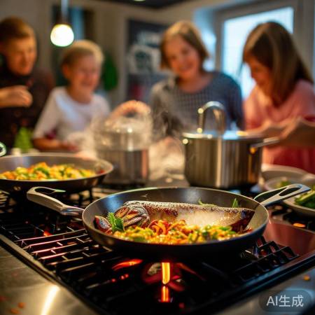 艾可乐集成灶烤鱼:轻松在家享受地道烤鱼美食 艾可乐集成灶烤鱼:轻松在家享受地道烤鱼美食