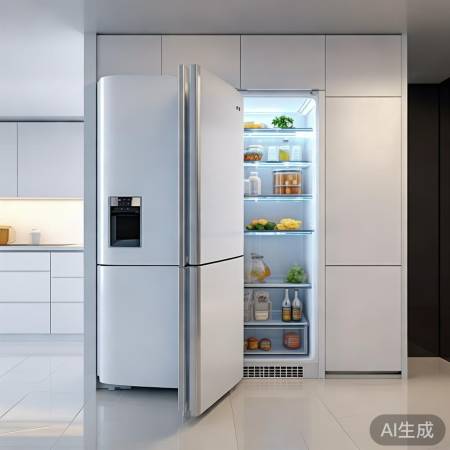 卡萨帝冰箱，LED照明，智能锁