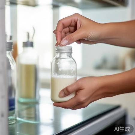 母乳存冰箱前，容器必清洗。