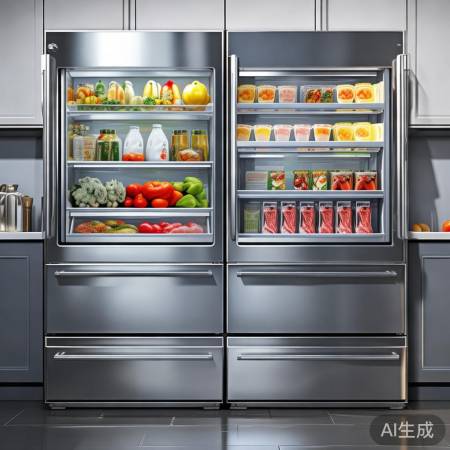 冷藏冷冻辨析图