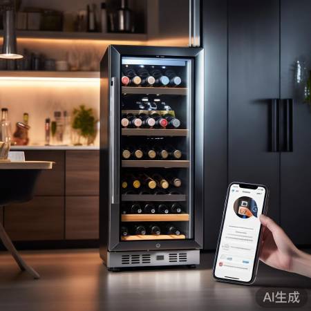 红酒柜透明正方形格子设计,打造时尚家居新选择 红酒柜透明正方形格子设计,打造时尚家居新选择