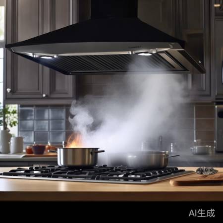 优乐美吸油烟机吸力强，静音，守