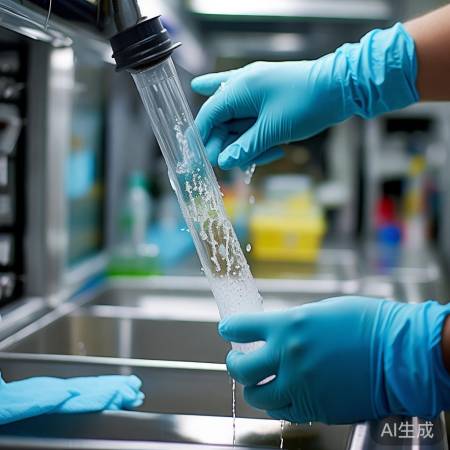 消毒管清洗去污，温水洗涤洁精擦