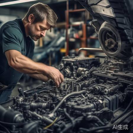 “维修师傅技艺高超，故障诊断精