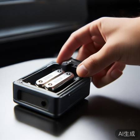 新电池安装：AA/AAA，正负