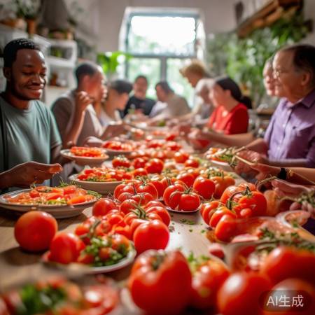 西红柿抗氧化，心血管健康佳。