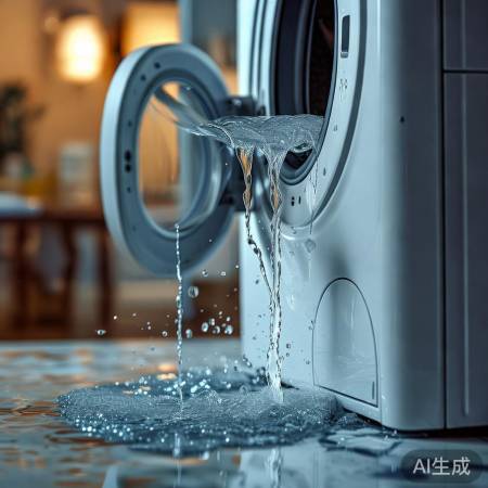 水压低，洗衣机慢速进水