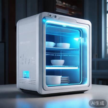 美的消毒柜，紫外线臭氧杀菌，智