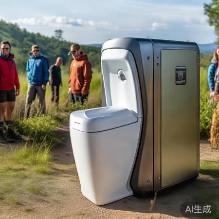 智能户外马桶，便捷户外生活！