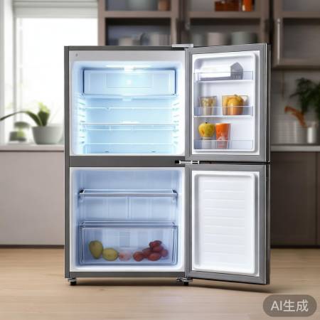 “志高BC45E冰箱，LED显