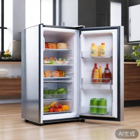 容声105升健康风冷冰箱，保鲜