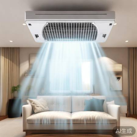 中央空调出风口侧吹：室内温度调节新体验