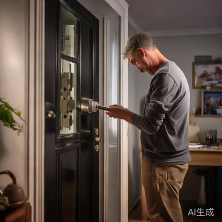 防盗门反锁芯掉了怎么办？专业维修技巧揭秘