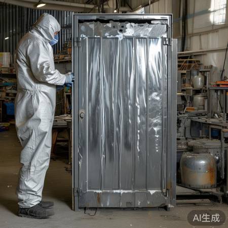 金属防盗门窟窿修复攻略：一招解决金属防盗门修补难题