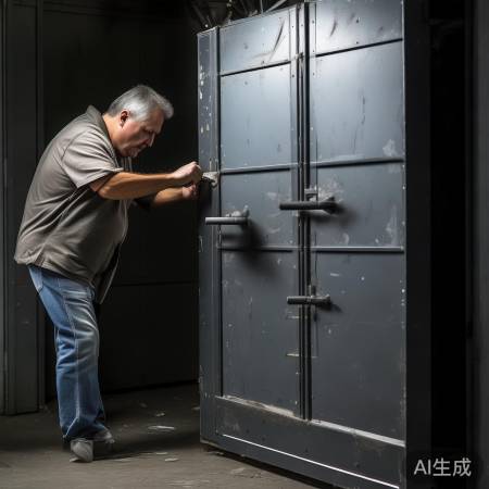 金属防盗门窟窿修复攻略：一招解决金属防盗门修补难题