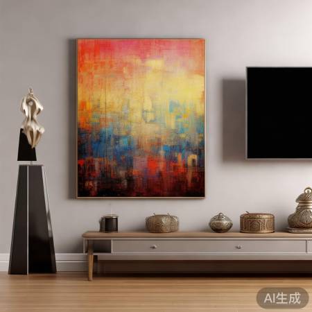 意式轻奢风格，打造高端电视机墙新潮流