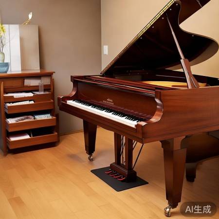 钢琴放置技巧：洗衣机旁也能成为钢琴新家