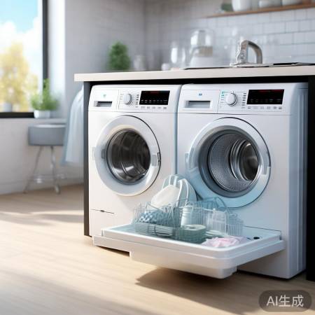 洗衣机洗碗机节水模式满载用