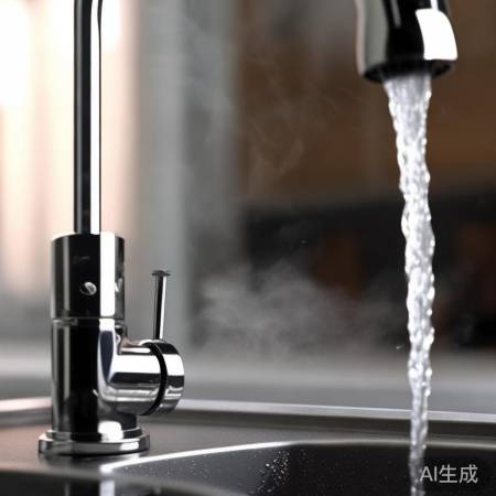 调整水龙头，轻柔增水量