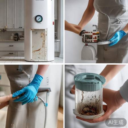 定期清洗热水器,保障水流畅通。