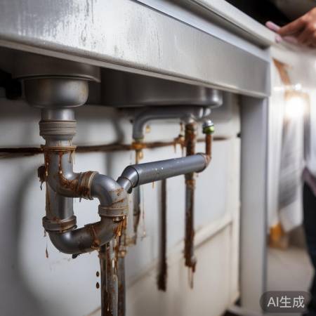 检查水管，防老化堵塞