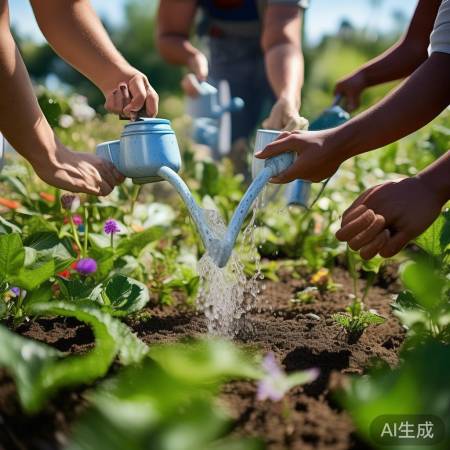 节水从点滴做起,共护地球家园