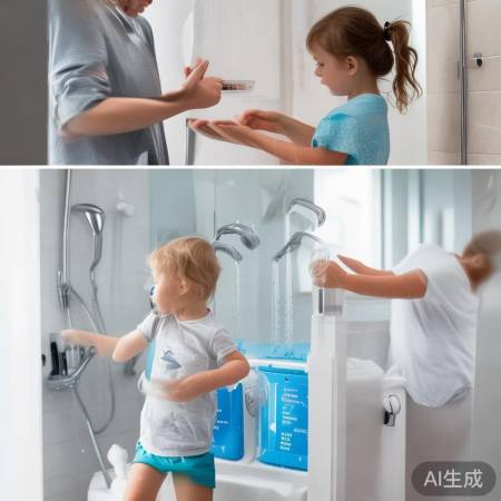 洗澡节水小窍门