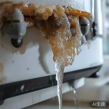 热水器内胆水垢,水流受阻