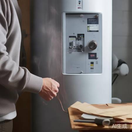 热水器内部检查,待专业人员来修