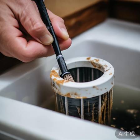 清理热水器滤网,恢复水流顺畅
