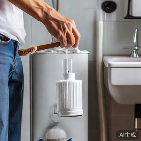 清洗热水器过滤网