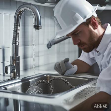 检查并清理供水管道